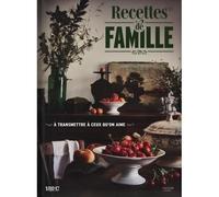 Livre de recettes - Inconnu - Recettes de famille - À transmettre - Cuisine familiale - Recettes traditionnelles