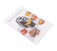 Livre de Recettes Papier, Anglais, pour Friteuse à Air Chaud | Recettes de Desserts, Usage Maison, Format Portable et Léger, Pratique pour Cuisiner