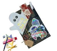 Livre de rendez-vous aveugles, cadeau d'Halloween, roman d'amour de sorcière, ensemble d'histoire mystère enveloppée, ensemble surprise fantaisie sombre, pour petit ami, petite amie, décoration de