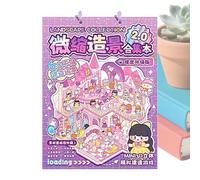 Livre De Scénarios Avec - Stylish Premium Autocollants 3D Décorations Fait, haute performance, par vous-même Paysages, et Scènes Miniatures, Pour | Multipurpose Outdoor Indoor Utility sleek