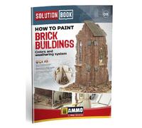 Livre de solutions AMO-6510 pour la peinture des b timents en briques / Livre de solutions AMM6510 AMMO by Mig - Comment peindre des b timents en