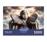 Livre de Sorcier 1000 Pièces Puzzle Premium Magie Mystique Pack Puzzle Carton Solide - DIY Familial Amusant, Belle Déco, Cadeau D’Anniversaire pour Les Passionnés 70x50cm/1000pcs