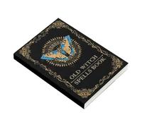 Livre De Sorts De La Sorcière,Ancien Grimoire de la Sorcière,Guide Des Sorts - pour les Débutants, les Femmes et les Hommes, Fournitures d'Apprentissage, Fête d'Halloween, Rassemblement et