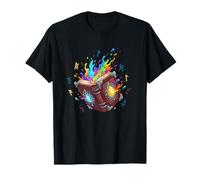 Livre de Sorts Magiques Open Rainbow Runes Fantasy Arcane T-Shirt