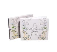 Livre de souvenirs de planification de grossesse pour la première fois maman - 132 pages - Couverture rigide - Portable - Pour la première fois maman