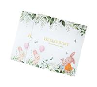 Livre de souvenirs pour bébé avec pages photo et empreintes de mains et de pieds, cadeau de naissance, idéal pour les parents