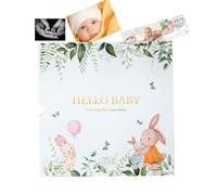 Livre de souvenirs pour bébé - Livre des étapes pour bébé | Capturer les étapes | Album photo et journal de scrapbooking | Exquis pour les femmes enceintes, les mamans et les accessoires de souvenirs