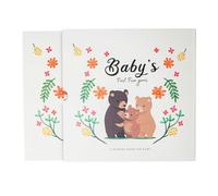 Livre de souvenirs pour bébé, livre d'étapes pour bébé, Livre souvenir du journal de bébé, Livre d'enfance, album photo intemporel, chérissez chaque instant de la naissance à 5 ans