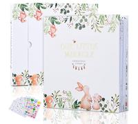 Livre de souvenirs pour bébé - Our Little Miracle, 248 pages couleur, journal souvenir pour les cinq premières années de bébé, scrapbooking unisexe, livre d'enregistrement pour les nouveaux parents,