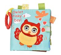 Livre de Tissu, Baby Soft Cloth Story Book Infant Rattles Toy Bébé Hochet Développement en dispositif doux BB Préscolaire pour Enfants au-dessus 6 Mois((Owl)) Early Educational Development Toys (Owl