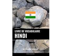 Livre de vocabulaire hindi: Une approche thématique