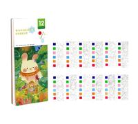 Livre de voyage - Livre de coloriage créatif pour | coloriage avec dessin animé, signets mignons pour les débutants et les étudiants