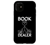 Livre Dealer Stick Figure Book Lover Funny Book Reading Coque pour iPhone 11