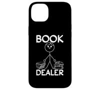 Livre Dealer Stick Figure Book Lover Funny Book Reading Coque pour iPhone 14 Plus