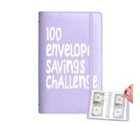Livre d'économie d'argent, classeur économique, enveloppes de suivi de 100 jours pour la gestion budgétaire, la maison, l'école, les hommes, les femmes, les enfants