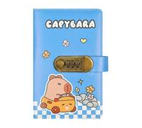 Livre d'économies d'argent, suivi visuel, 12,5 x 18 cm, livre de défi d'épargne, organisateur de budget familial, classeur sur le thème de Capybara, pour les familles indépendantes