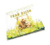Livre d'enregistrement de croissance de bébé alloué à la famille, plan vert pour la gestation, la naissance et le nourrisson, album de conservation de la mémoire du nourrisson