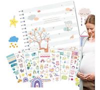 Livre d'enregistrement pour la croissance des | Carnet de notes de première année pour | Journal intemporel, scrapbooking, événement simple, fournitures pour garçons