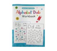 Livre d'entraînement à l'écriture de lettres - Cahier A4 de l'alphabet anglais, guide de traçage interactif, feuilles d'activités éducatives amusantes, outil d'amélioration de l'écriture manuscrite