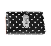 Livre d'Épargne 100 Enveloppes Cash Motif à Points Agenda Portable | Verrou Code 11,4x17,8cm Carnet Épargne Pour Atteindre Objectifs Financiers Gestion