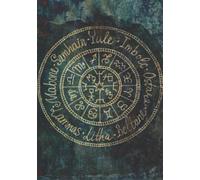 Livre des ombres: Grimoire de magie vierge avec couverture rigide