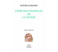 Livre Des Paraboles De La Genèse