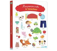 Livre d'éveil - AUZOU - Mes premiers mots à toucher - Imagier tactile des premiers mots de bébé - Blanc