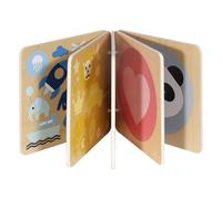 Livre d'éveil en bois