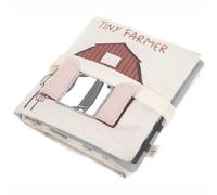 Livre d'éveil en tissus Tiny Farmer Lässig® Coton Bio Gots - Doudous