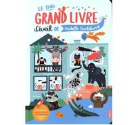 Livre d'éveil - Michelle Carlslund - Mon très grand livre d'éveil - Illustré - 4 planches - Pour enfants
