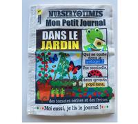 Livre d'éveil - mon petit journal à froisser - dans le jardin multi-coloured TU