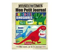 Livre d'éveil - mon petit journal à froisser - les dinosaures multi-coloured TU