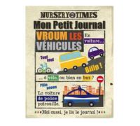 Livre D'éveil - Mon Petit Journal À Froisser - Les Vehicules Multi-coloured TU