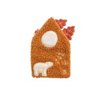 Livre d'éveil sherpa détail brodé - orsino marron/beige TU