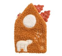 Livre d'éveil sherpa détail brodé - orsino marron/beige TU