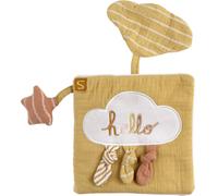 Sauthon Livre d'éveil Sunlight en velours moutarde TU