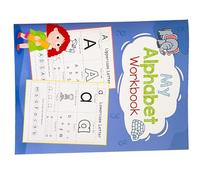 Livre d'exercices d'écriture manuscrite pour enfants d'âge préscolaire avec signes et exercices de motricité fine, réutilisable en S pour peindre et écrire et carnet de travail pour le contrôle du