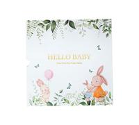 Livre d'histoires - Album souvenir pour, journal souvenir avec pages, classeur de scrapbooking en lin avec espace, enregistrement de jalons avec mise en page, nouvelle collection parentale