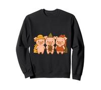 Livre d'histoires de Contes de fées Trois Petits cochons Sweatshirt