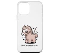 Livre d'histoires Pony I Ride Into Every Story Reading Coque pour iPhone 12 Mini