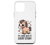 Livre d'histoires Pony I Ride Into Every Story Reading Coque pour iPhone 12 Mini