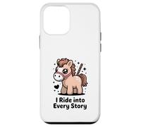 Livre d'histoires Pony I Ride Into Every Story Reading Coque pour iPhone 12 Mini