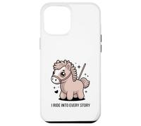 Livre d'histoires Pony I Ride Into Every Story Reading Coque pour iPhone 12 Pro Max