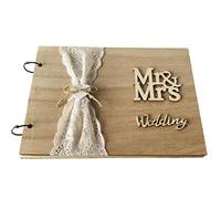 Livre D'hôtes De Mariage Alternative Couronne Unique Livre d'or Wedding Wedding Panneau De Signalisation Personnel Décor De Mariage Rustique