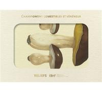 Livre d'images - Champignons comestibles et vénéneux - Joseph Roques - Reliefs Editions - Coffret - Guide