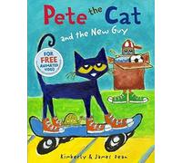 Livre D'images En Anglais Avec Pete Le Chat Et Le Nouveau Gars, Petite Histoire Éducative Pour Bébés Et Petits Enfants