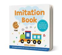 Livre d'imitation interactif et amusant pour apprendre à parler pour les tout-petits de 0 à 4 ans, écrit par un orthophoniste
