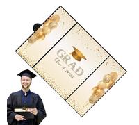 Livre d'invité de remise de diplôme avec livre de signature | Livre d'or 2025 | Faveurs de fête souvenir de la saison de remise des diplômes pour les étudiants