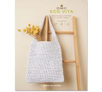 Livre DMC Eco Vita T-shirt - 2 projets au crochet - Sacs cabas