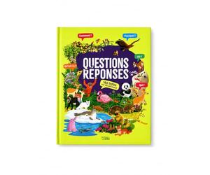 Livre documentaire animaux 6-8 ans - Les animaux - Doc questions-réponses avec 160 questions, réponses simples, découvertes nature, illustrations réalistes et index